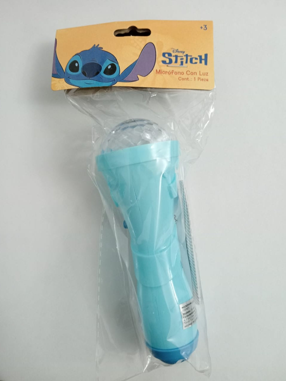 Micrófono con Luz - Lilo&Stitch Baby Blue