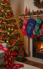 Banner promocional Bota navideña Stitch